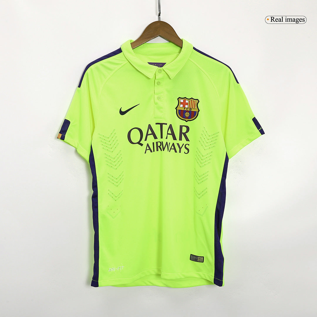 Retro MESSI #10 2014/15 Barcelona Third Away  Soccer Jersey Top Soccer Jerseys Store