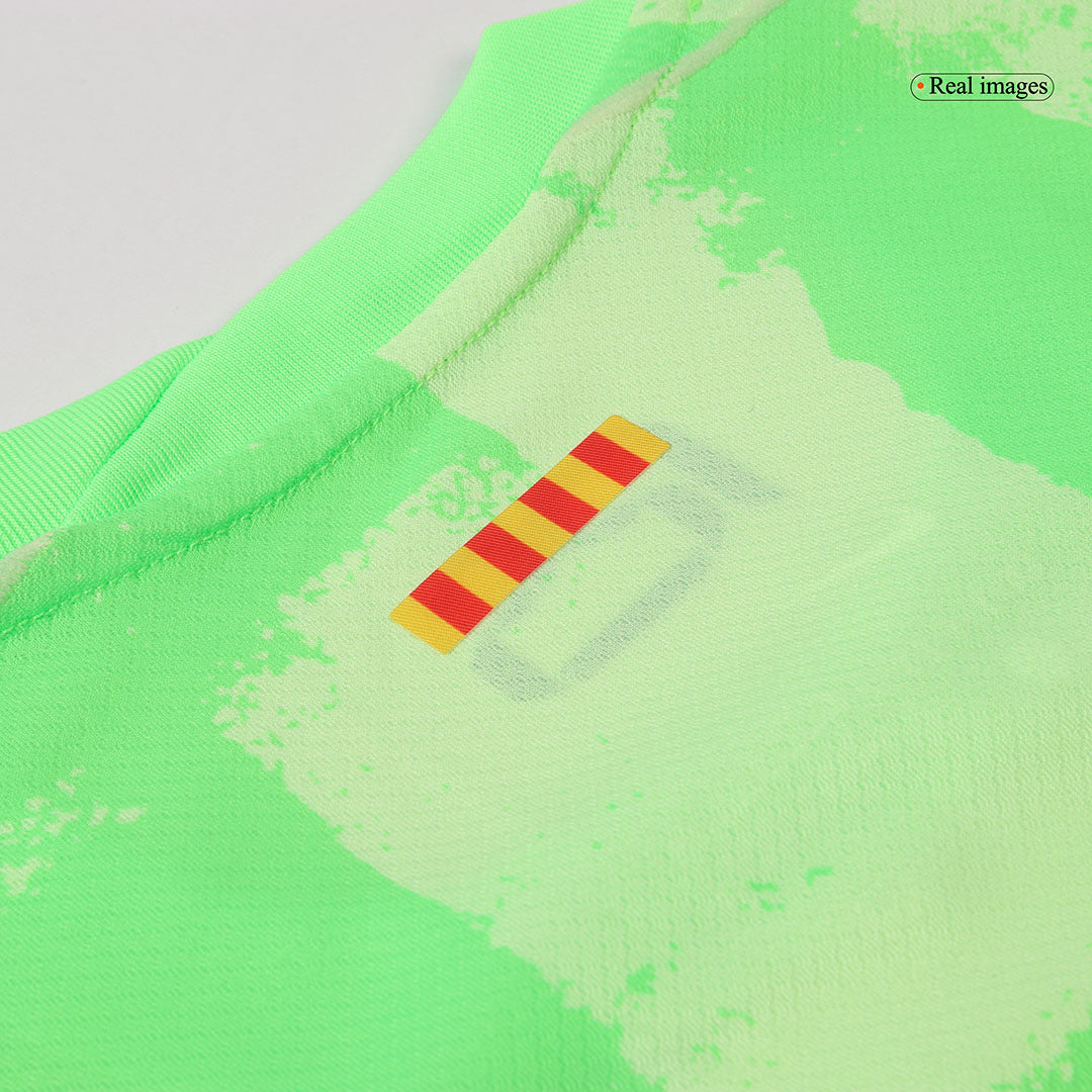 GAVI #6 Barcelona Third Away  Soccer Jersey 2024/25 - UCL?Spotify Logo Without Text? Top Soccer Jerseys Store