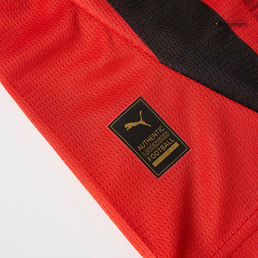 AC Milan Home Long Sleeve  Soccer Jersey 2024/25 Top Soccer Jerseys Store