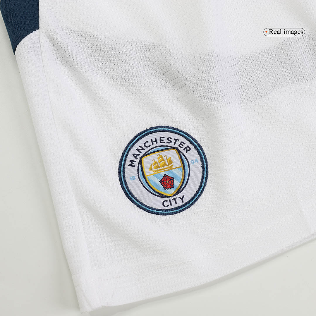 Manchester City Home Soccer Shorts 2024/25 Top Soccer Jerseys Store