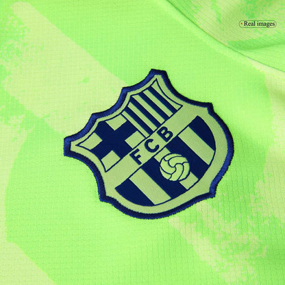 Barcelona Third Away  Soccer Jersey Kit(Jersey+Shorts+Socks) 2024/25- (Spotify Logo Without Text) Top Soccer Jerseys Store