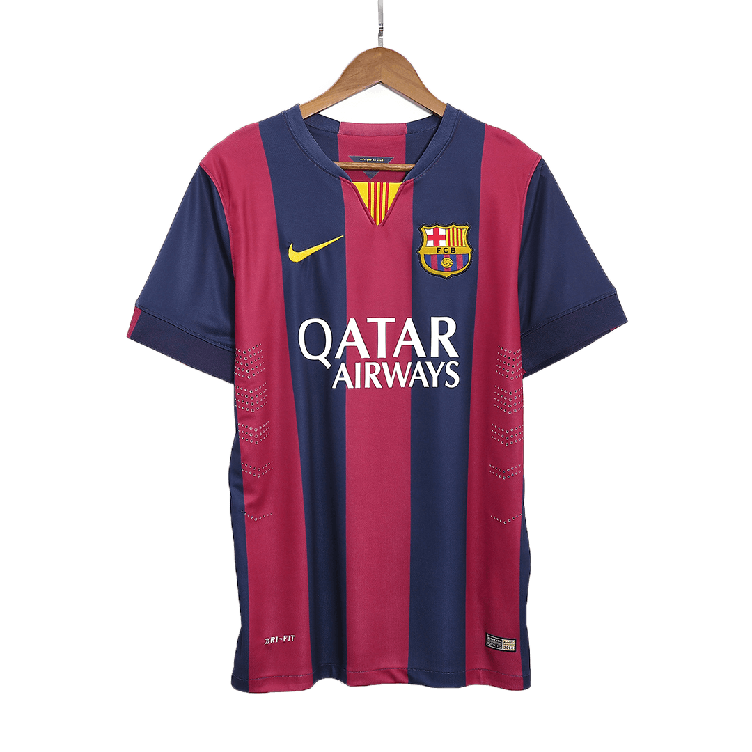 Retro NEYMAR JR #11 2014/15 Barcelona Home  Soccer Jersey Top Soccer Jerseys Store