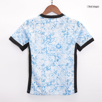 Kid's Portugal Away Kit(Jersey+Shorts) Euro 2024