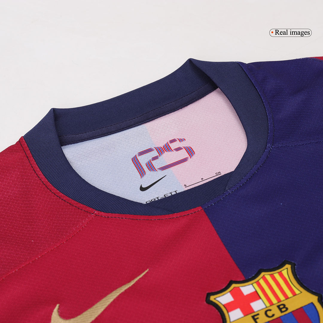 Barcelona Home  Soccer Jersey Kit(Jersey+Shorts+Socks) 2024/25 Top Soccer Jerseys Store