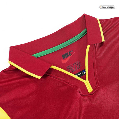 Portugal Home Retro Soccer Jersey 1999