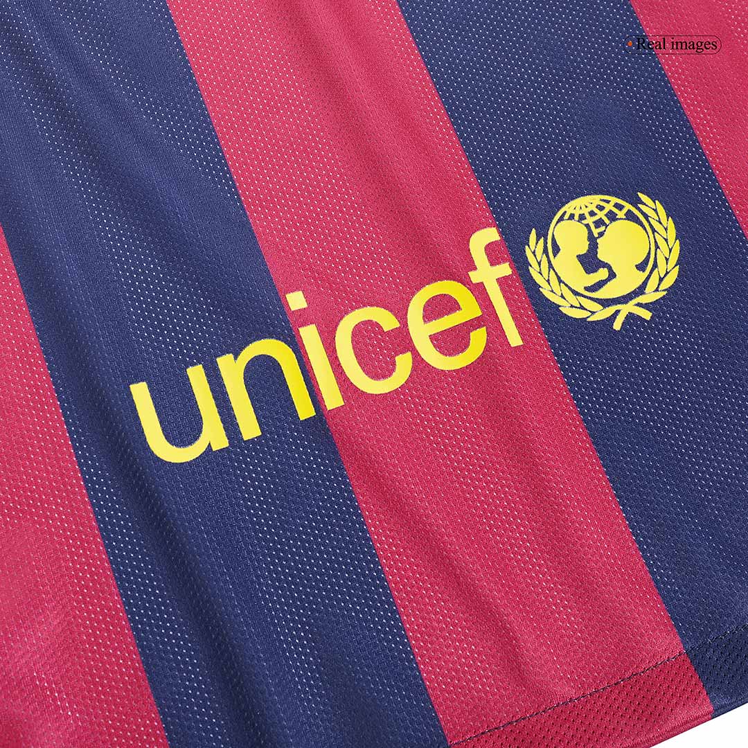 Retro NEYMAR JR #11 2014/15 Barcelona Home Long Sleeve  Soccer Jersey Top Soccer Jerseys Store