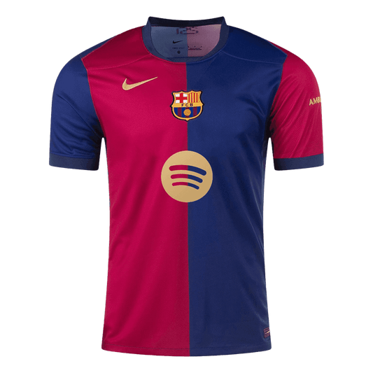 Barcelona Home  Soccer Jersey 2024/25-Spotify Logo Without Text Top Soccer Jerseys Store