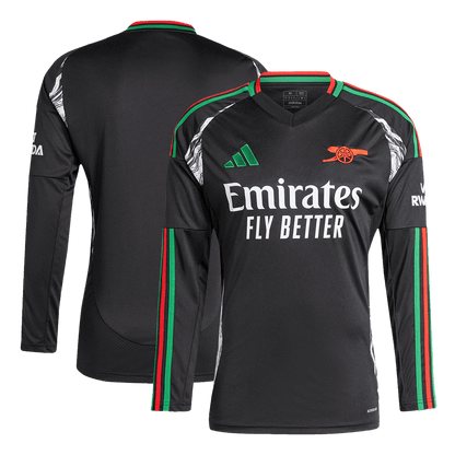 Arsenal Away Long Sleeve  Soccer Jersey 2024/25 Top Soccer Jerseys Store