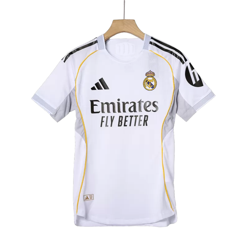 Player Version Real Madrid Home Soccer Jersey 2025/26