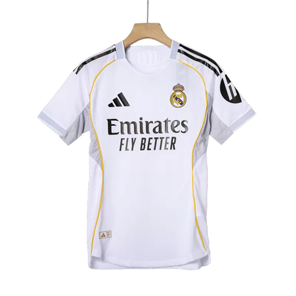 Player Version Real Madrid Home Soccer Jersey 2025/26