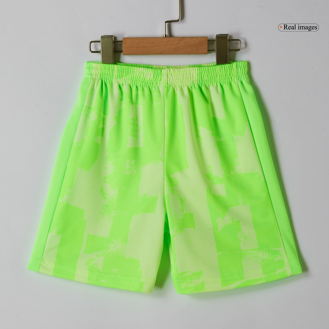 Kid's Barcelona Third Away  Soccer Jersey Kit(Jersey+Shorts) 2024/25 - UCL (Spotify Logo Without Text) Top Soccer Jerseys Store