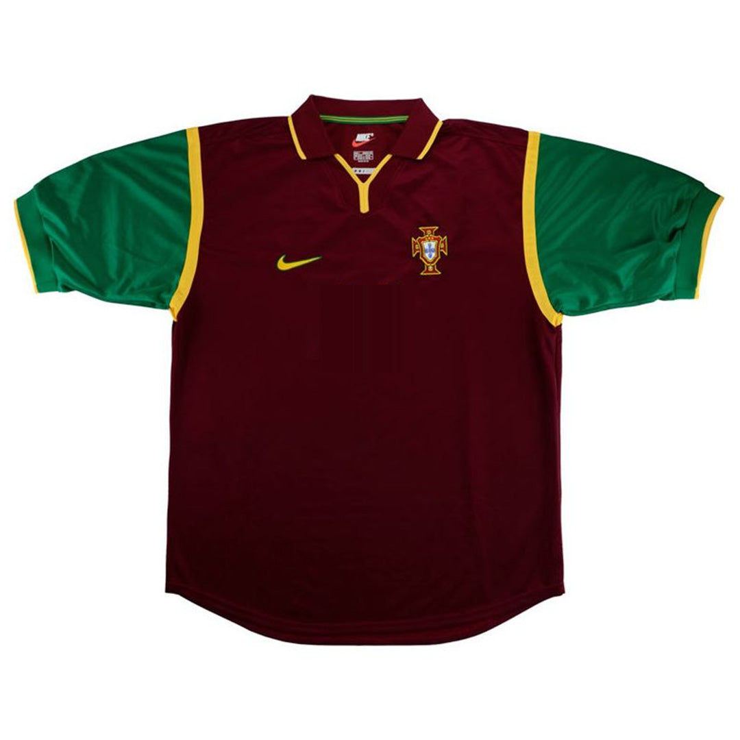 Portugal Home Retro Soccer Jersey 1999
