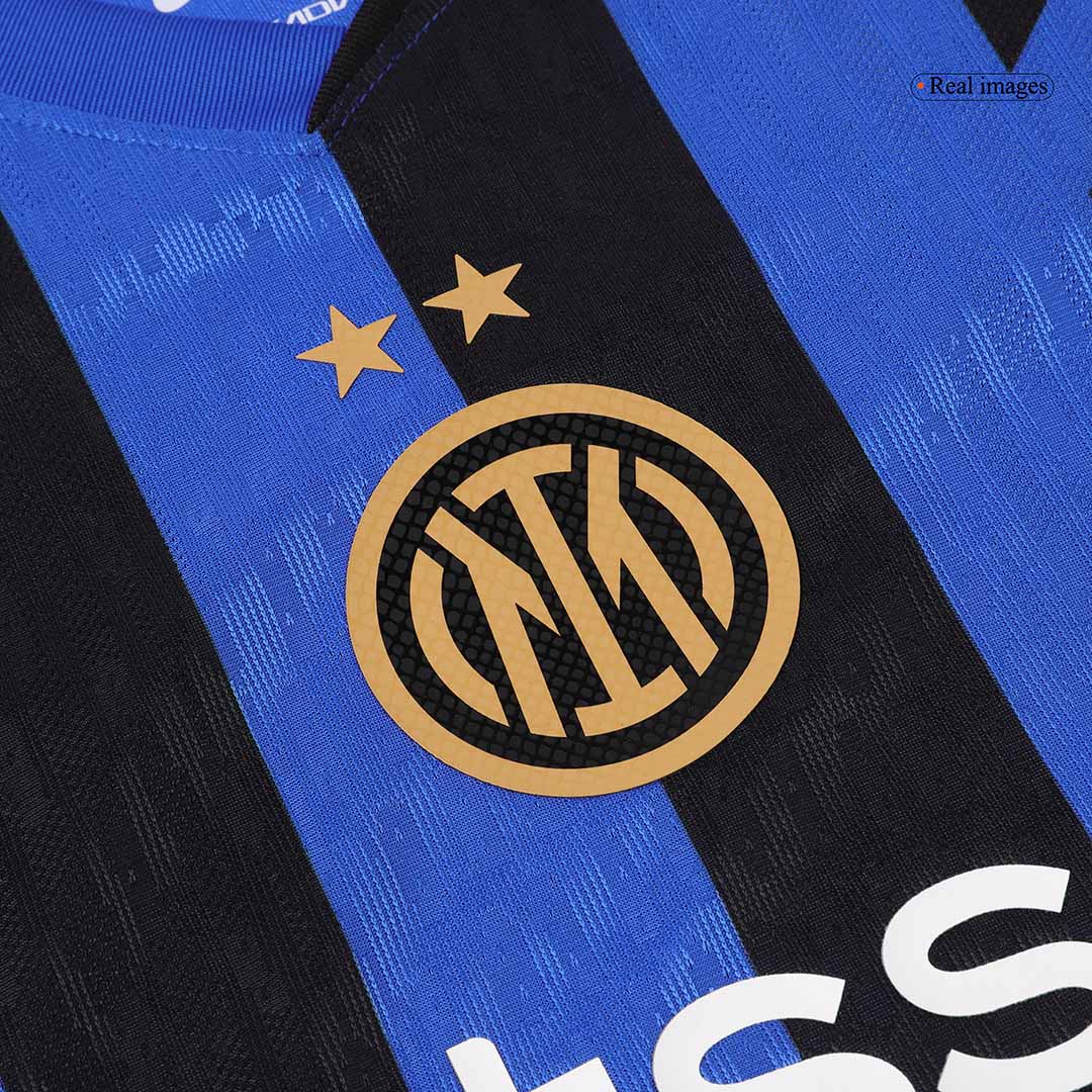 Player Version LAUTARO #10 Inter Milan Home  Soccer Jersey 2024/25 Top Soccer Jerseys Store