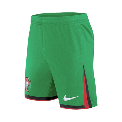 Portugal Home Soccer Shorts Euro 2024