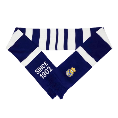 Real Madrid Soccer knitting Scarf Blue&White Top Soccer Jerseys Store