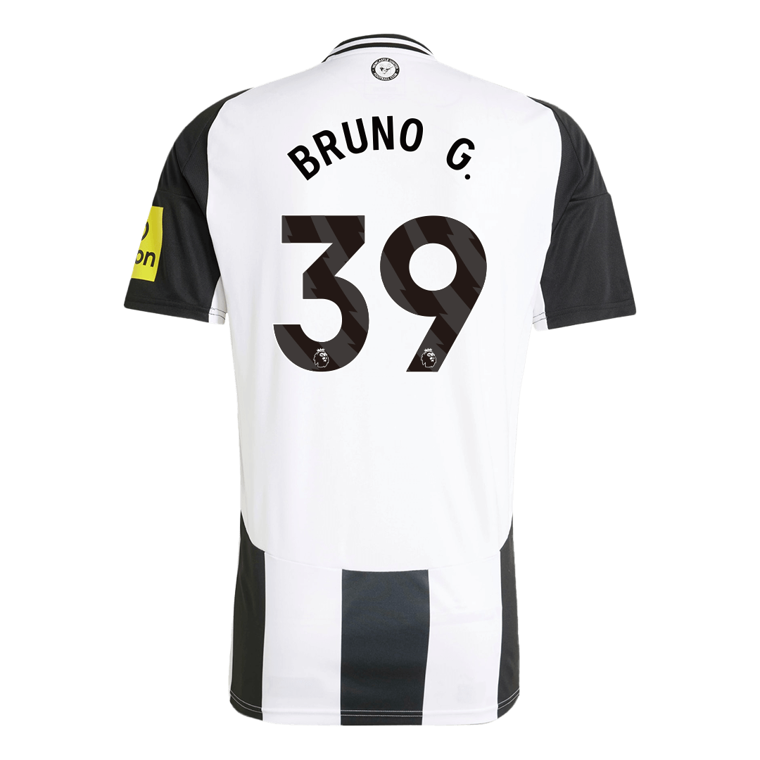 BRUNO G. #39 Newcastle United Home  Soccer Jersey 2024/25 Top Soccer Jerseys Store