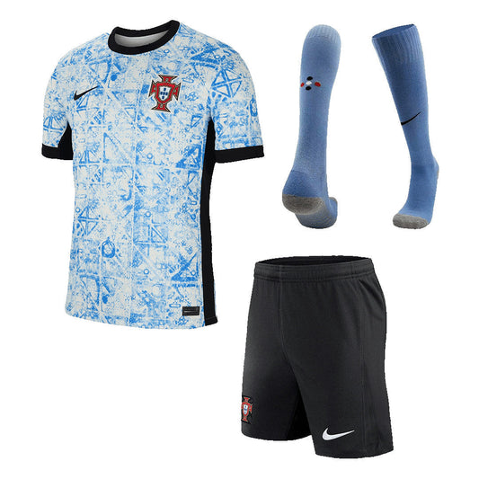 Men's Portugal Away Jersey Full Kit Euro 2024