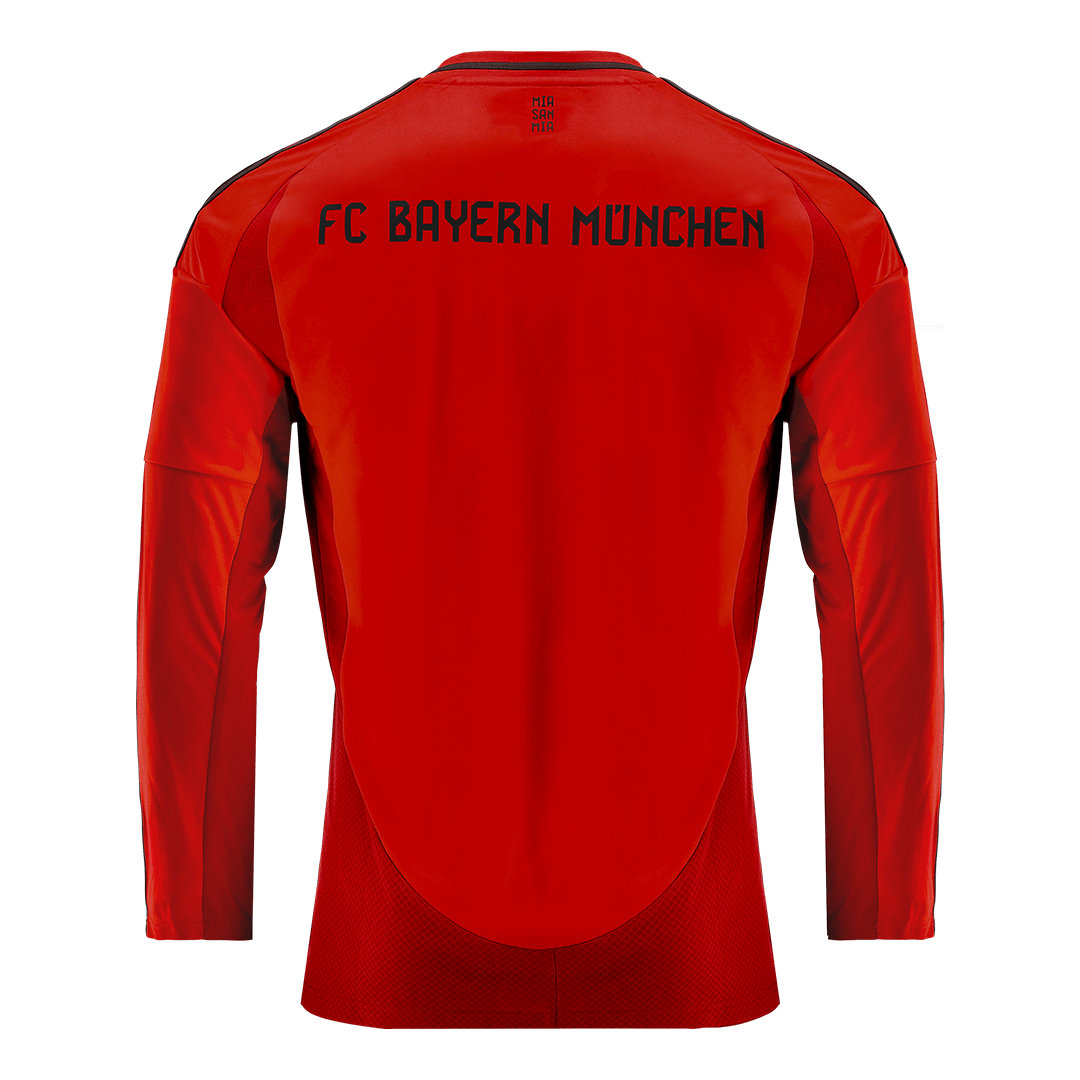 Bayern Munich Home Long Sleeve  Soccer Jersey 2024/25 Top Soccer Jerseys Store
