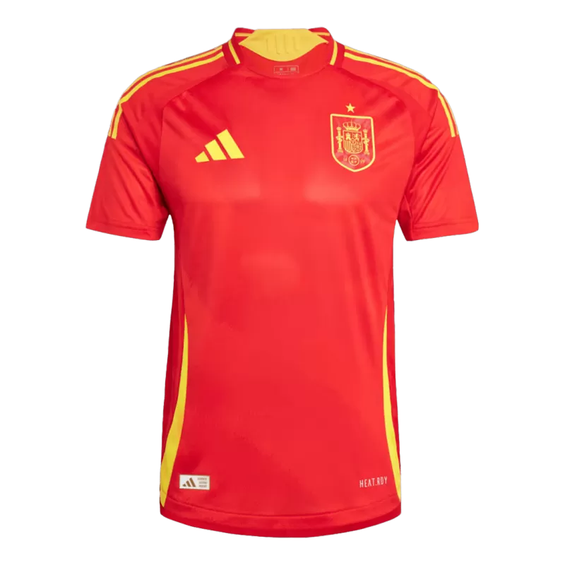 Player Version Spain Home Soccer Jersey Euro 2024