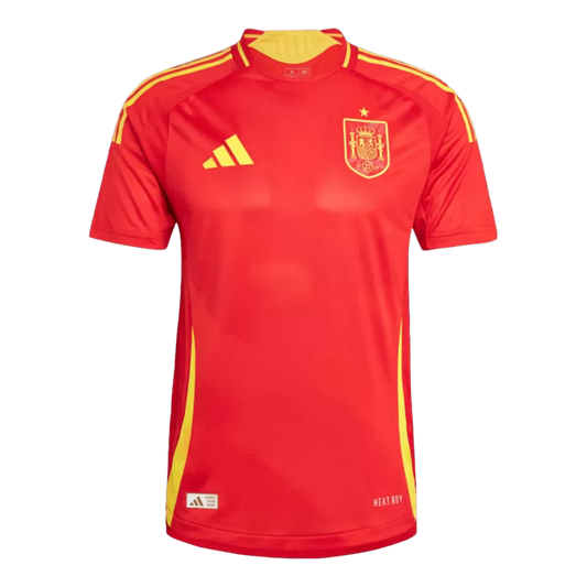 Player Version Spain Home Soccer Jersey Euro 2024