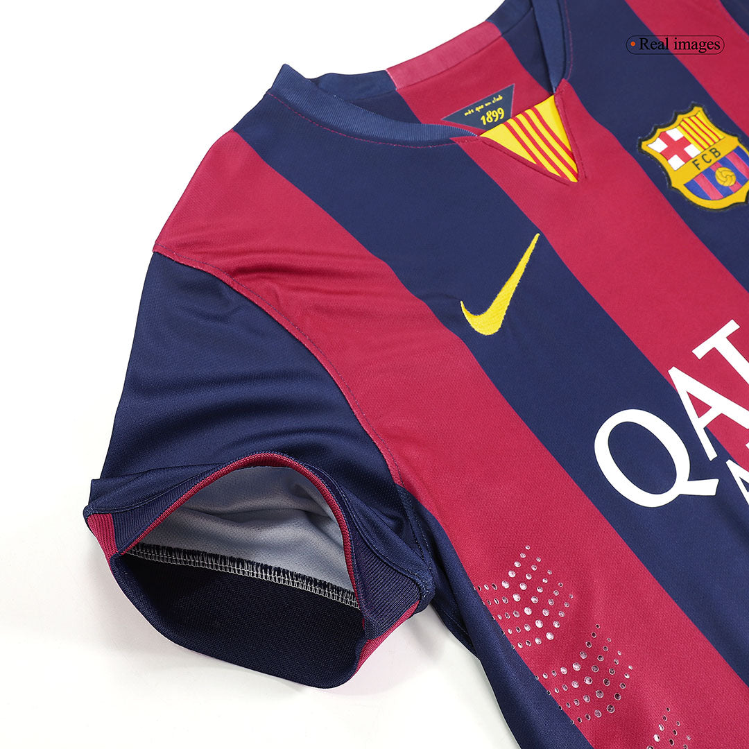 Retro NEYMAR JR #11 2014/15 Barcelona Home  Soccer Jersey Top Soccer Jerseys Store