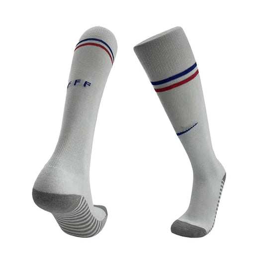 France Away Soccer Socks Euro 2024 For Adults
