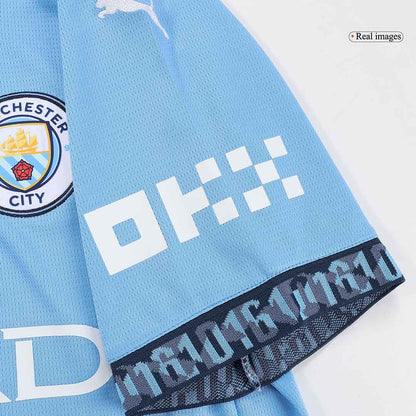 G?NDO?AN #19 Manchester City Home  Soccer Jersey 2024/25 Top Soccer Jerseys Store