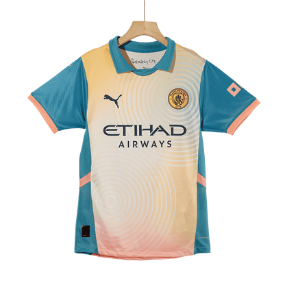 Player Version DE BRUYNE #17 Manchester City Fourth Away  Soccer Jersey 2024/25 - Definitely City Top Soccer Jerseys Store