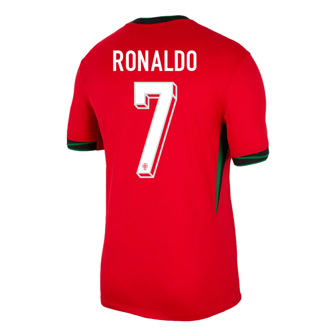 [Super Quality] Men's Portugal RONALDO #7 Home Soccer Jersey Euro 2024