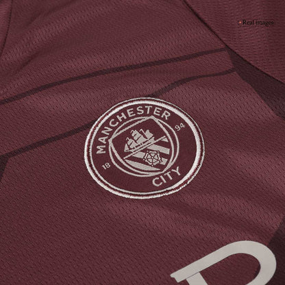 Kid's Manchester City Third Away  Soccer Jersey Kit(Jersey+Shorts+Socks) 2024/25 Top Soccer Jerseys Store