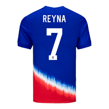 [Super Quality] Men's USA REYNA #7 Away Soccer Jersey Copa América 2024
