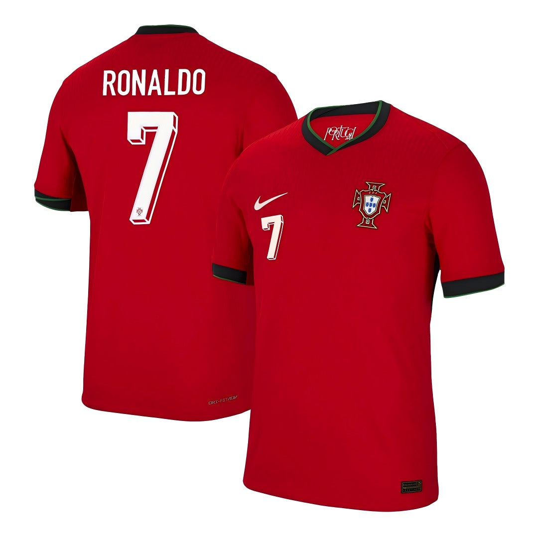 Portugal RONALDO #7 Home Match Jersey Euro 2024
