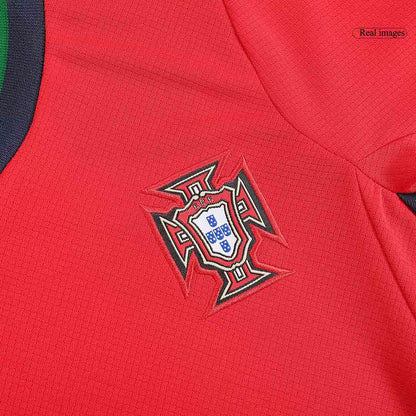 Kid's Portugal Home Jerseys Full Kit Euro 2024