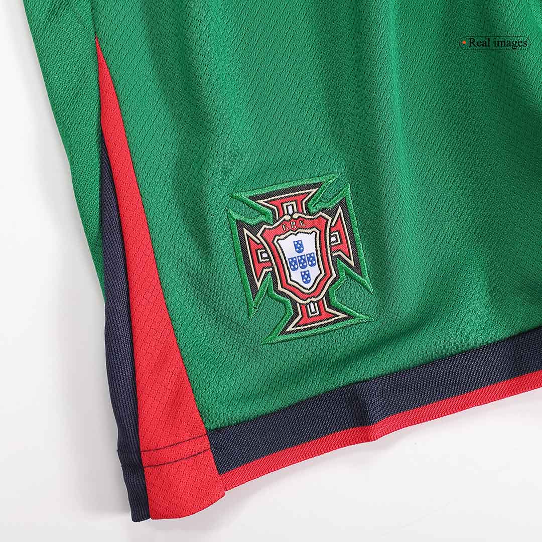 Kid's Portugal Home Jerseys Kit(Jersey+Shorts) Euro 2024