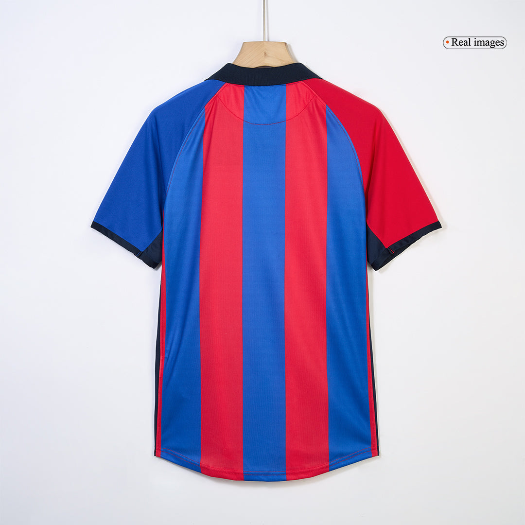 Retro 2001/02 Barcelona Home  Soccer Jersey Top Soccer Jerseys Store