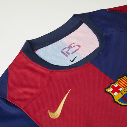 Barcelona Home  Soccer Jersey 2024/25- 125th Anniversary Top Soccer Jerseys Store