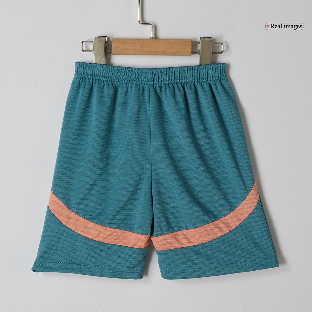 Kid's Manchester City Fourth Away  Soccer Jersey Kit(Jersey+Shorts) 2024/25- Definitely City (UCL) Top Soccer Jerseys Store