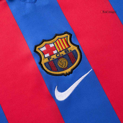 Retro RIVALDO #10 2001/02 Barcelona Home  Soccer Jersey Top Soccer Jerseys Store