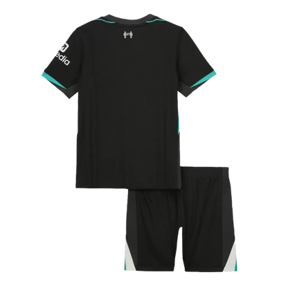Kid's Liverpool Away  Soccer Jersey Kit(Jersey+Shorts) 2024/25