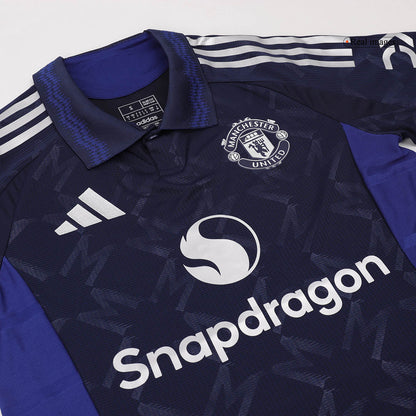 Player Version GARNACHO #17 Manchester United Away  Soccer Jersey 2024/25 Top Soccer Jerseys Store