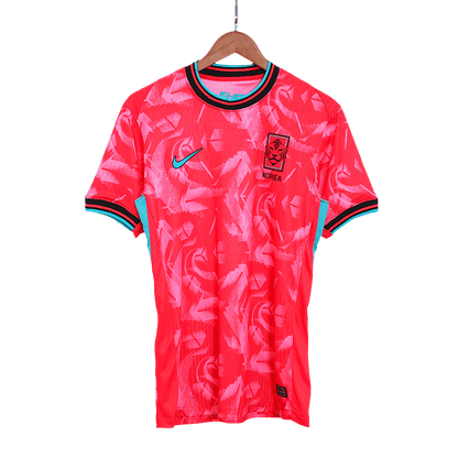 Player Version South Korea Home Soccer Jersey 2024 topsoccerjerseys.com