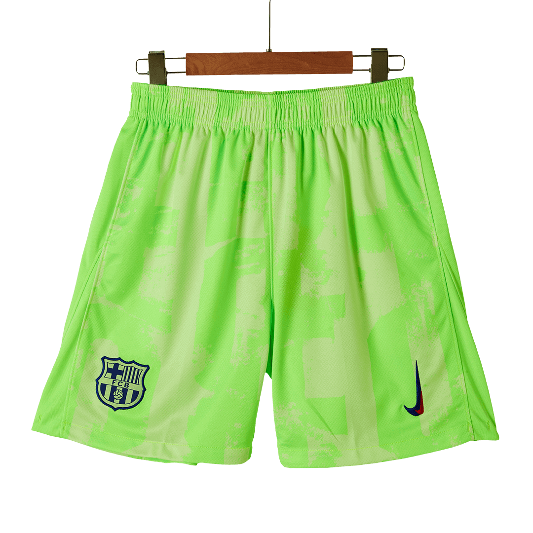Barcelona Third Away  Soccer Jersey Kit(Jersey+Shorts+Socks) 2024/25- (Spotify Logo Without Text) Top Soccer Jerseys Store