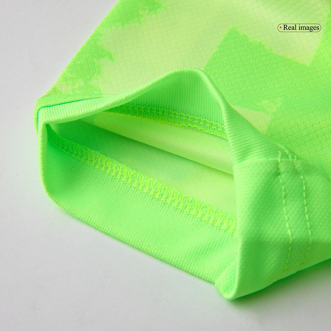 Kid's Barcelona Third Away  Soccer Jersey Kit(Jersey+Shorts) 2024/25 - UCL (Spotify Logo Without Text) Top Soccer Jerseys Store