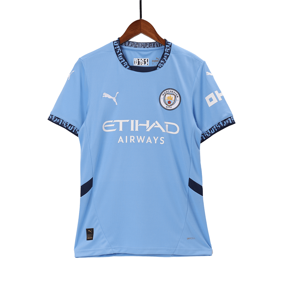 MARMOUSH #7 Manchester City Home  Soccer Jersey 2024/25 - UCL Top Soccer Jerseys Store