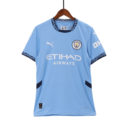 MARMOUSH #7 Manchester City Home  Soccer Jersey 2024/25 Top Soccer Jerseys Store
