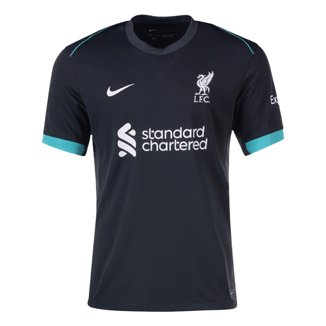 LUIS DÍAZ  #7 Liverpool Away  Soccer Jersey 2024/25 - UCL Top Soccer Jerseys Store