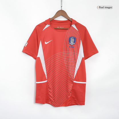 Retro 2002 South Korea Home Soccer Jersey topsoccerjerseys.com