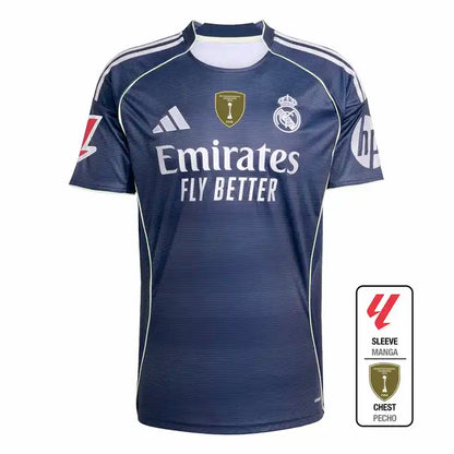 Real Madrid Away Soccer Jersey 2025/26