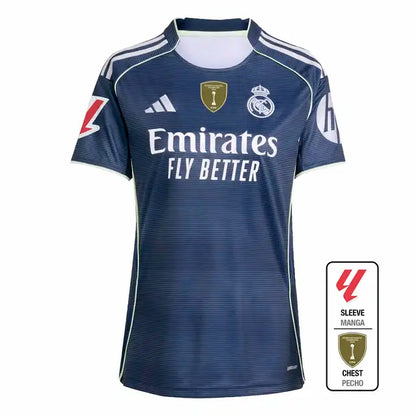Women's Real Madrid Away Soccer Jersey 2025/26