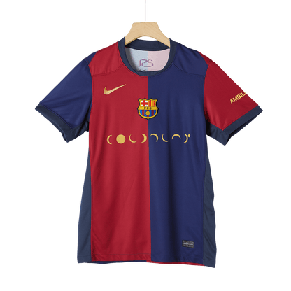 Barcelona Home  Soccer Jersey 2024/25 - COLDPLAY Top Soccer Jerseys Store